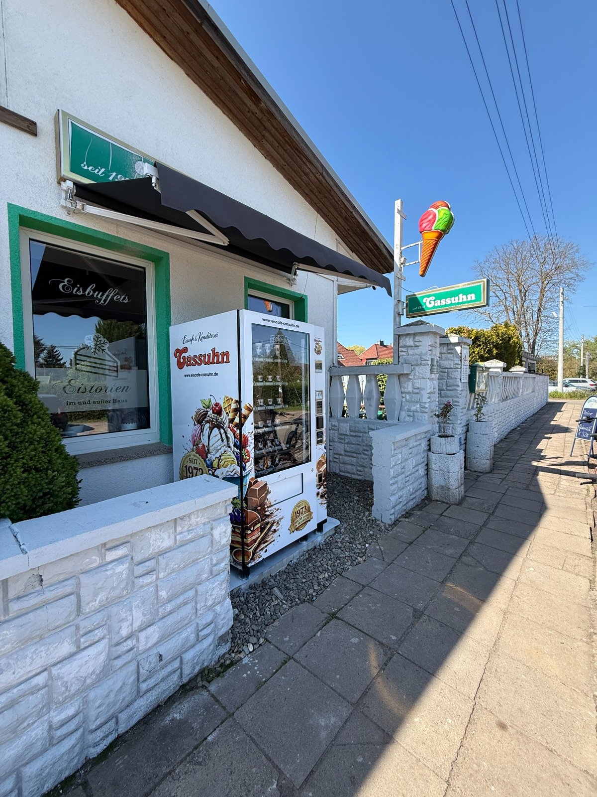Eisautomat Gesamtansicht